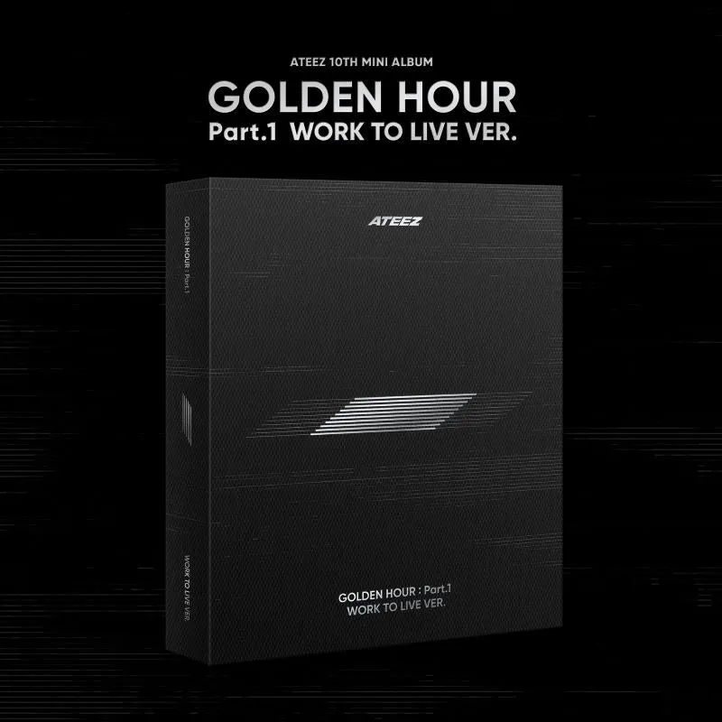 ATEEZ - 10th Mini-Album [GOLDEN HOUR Part.1 'WORK TO LIVE VER.']