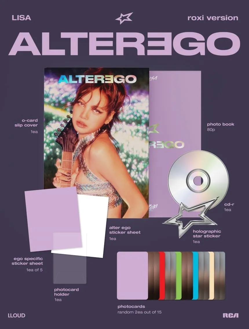 BLACKPINK - LISA - 'Alter Ego' (Photobook Version)