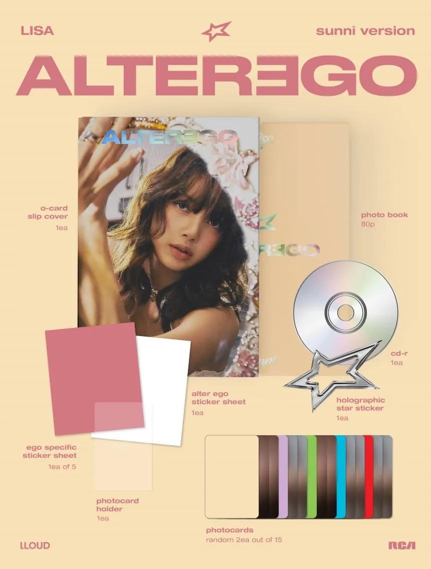 BLACKPINK - LISA - 'Alter Ego' (Photobook Version)