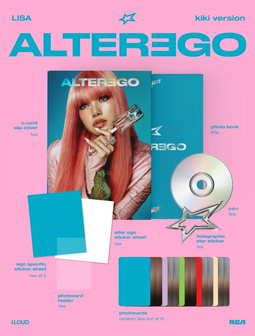 BLACKPINK - LISA - 'Alter Ego' (Photobook Version)