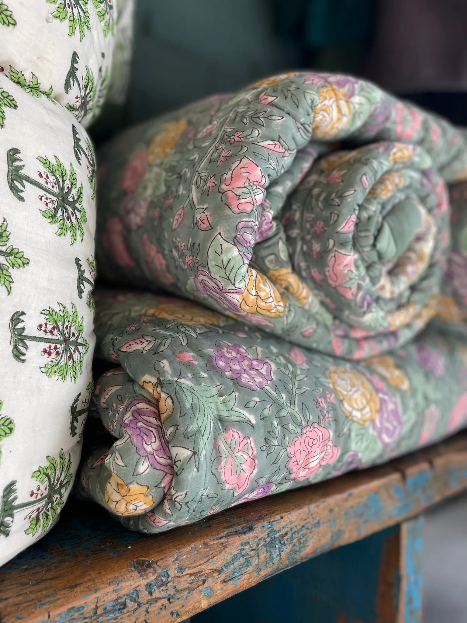 Block Printed Quilt