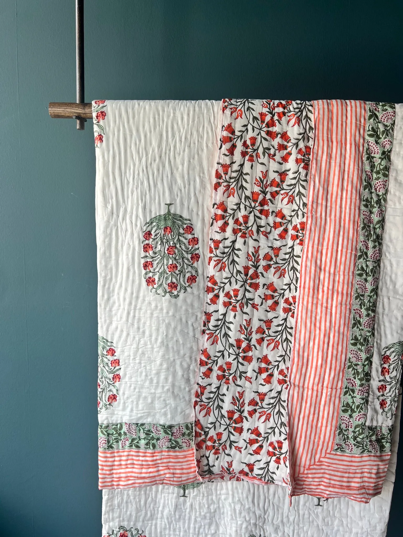 Block Printed Quilt