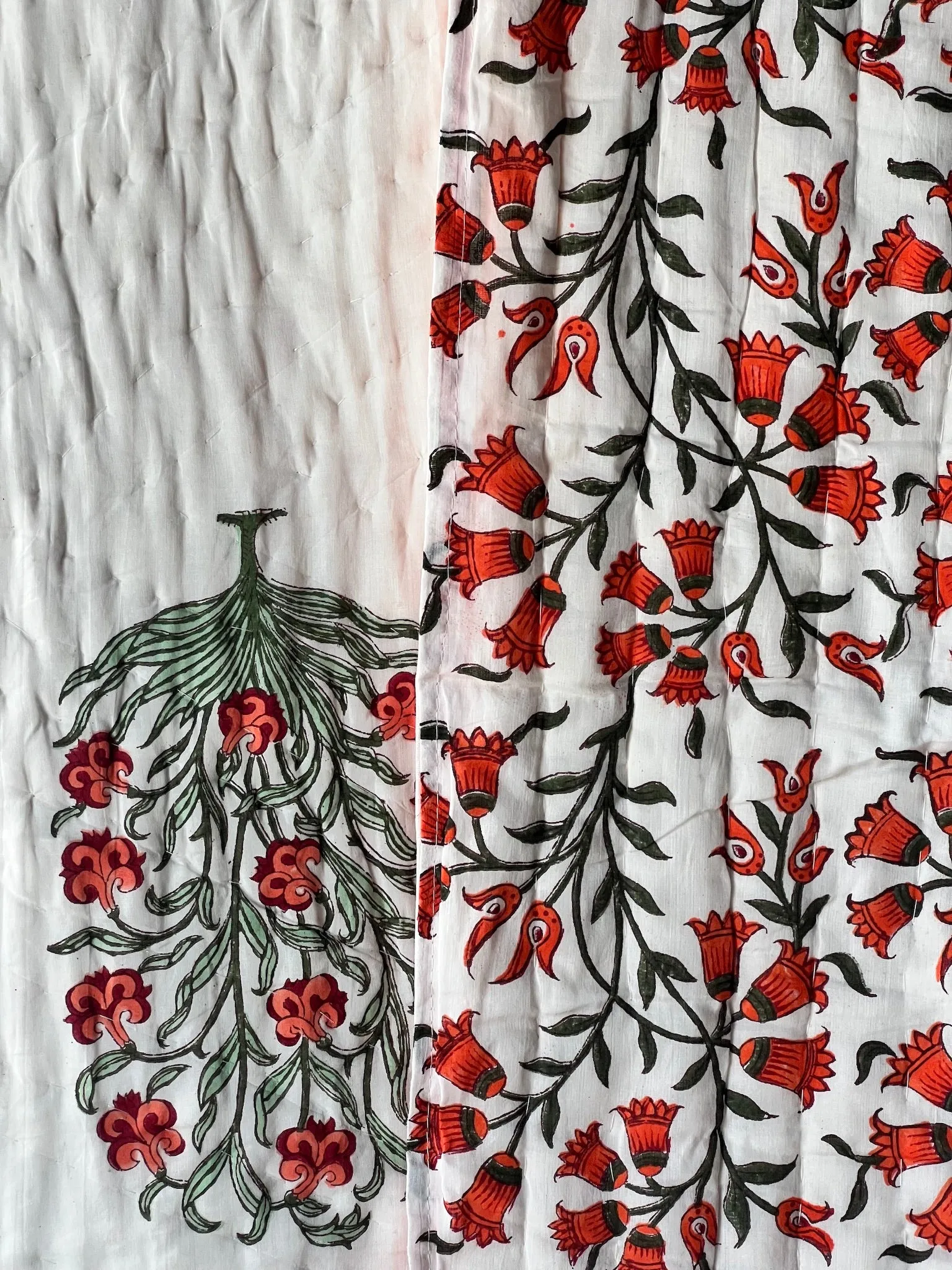 Block Printed Quilt
