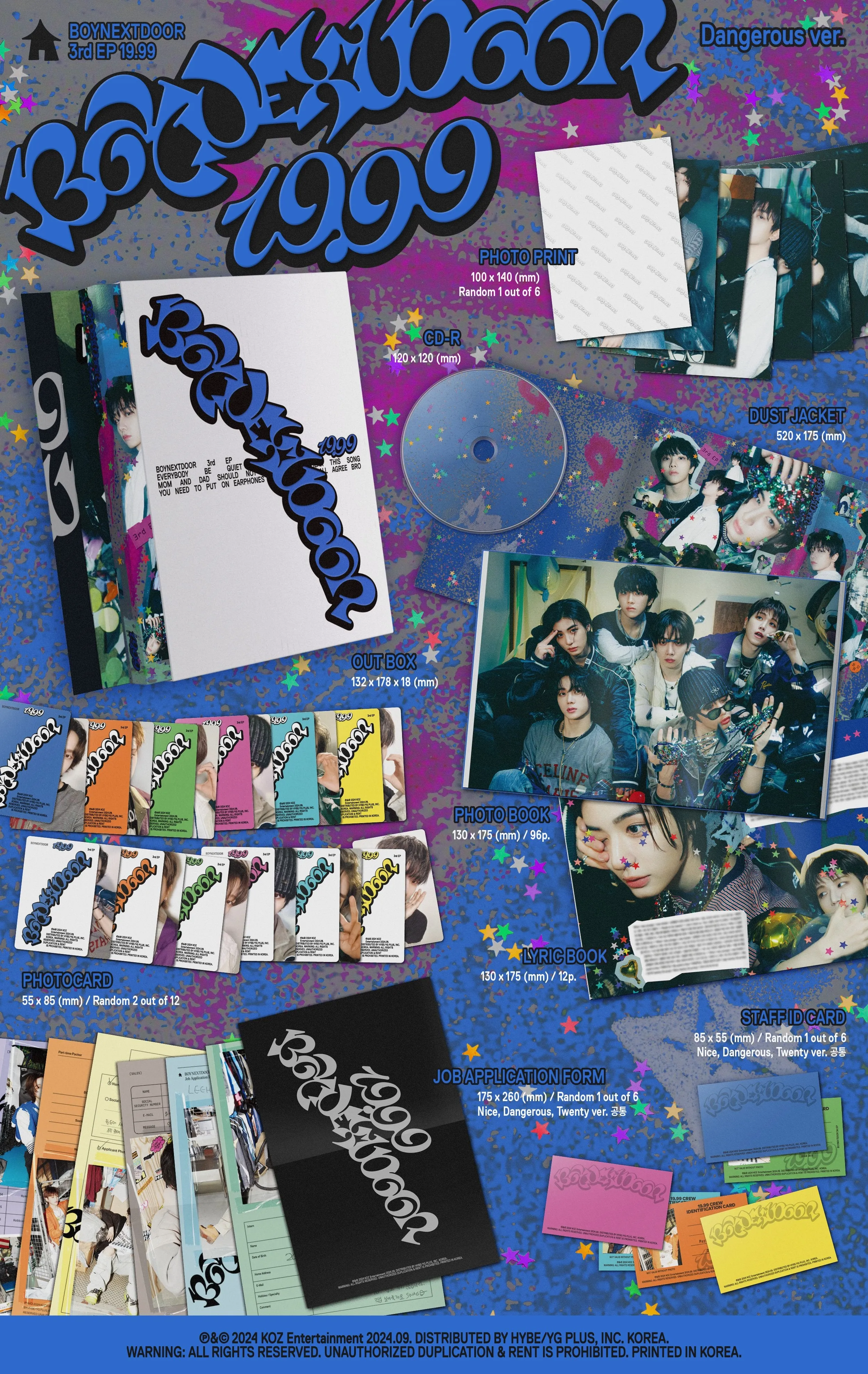 BOYNEXTDOOR - 3rd EP 19.99