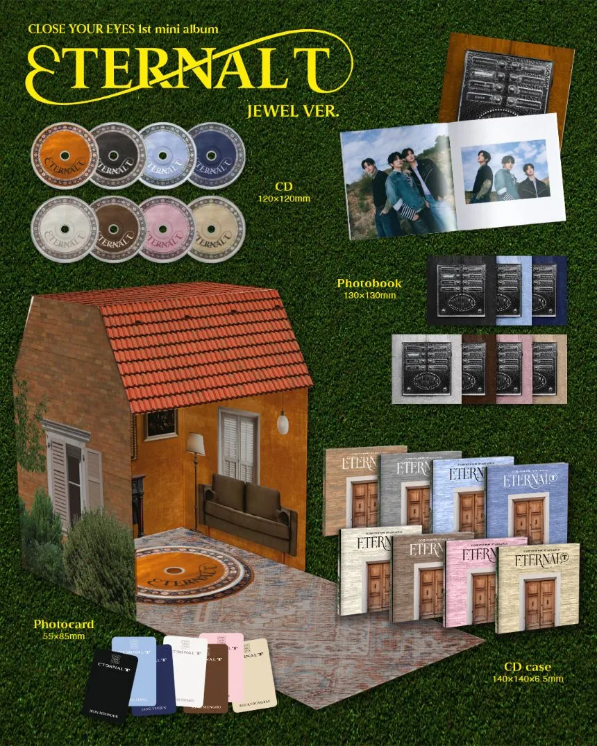 CLOSE YOUR EYES - The 1st Mini-Album 'ETERNALT' (Jewel Version)