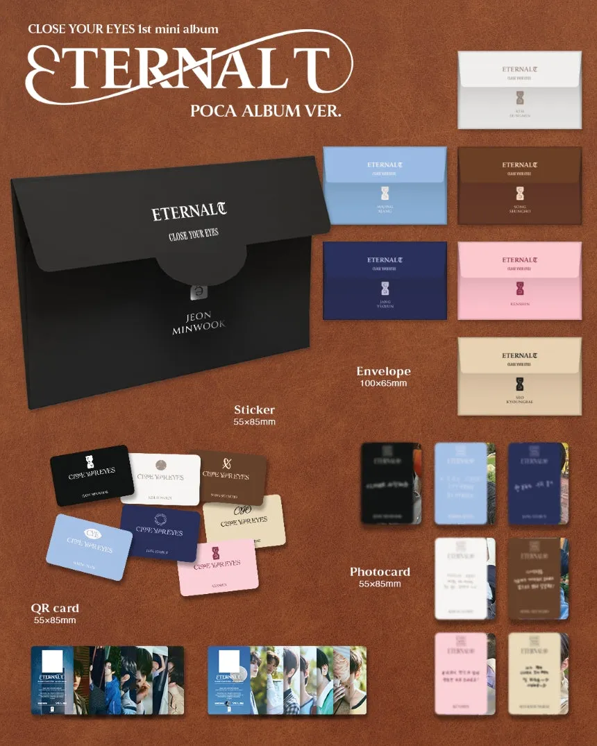 CLOSE YOUR EYES - The 1st Mini-Album 'ETERNALT' (POCA ALBUM Version)