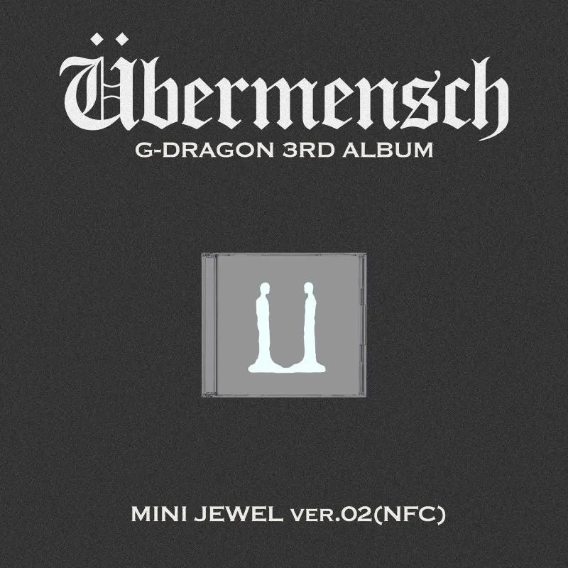 G-DRAGON - 3rd Album 'bermensch' (MINI JEWEL Version)   Apple Music POB Photocard