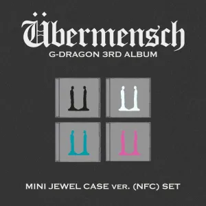 G-DRAGON - 3rd Album 'bermensch' (MINI JEWEL Version)   Apple Music POB Photocard