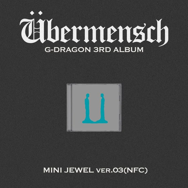 G-DRAGON - 3rd Album 'bermensch' (MINI JEWEL Version)   Apple Music POB Photocard