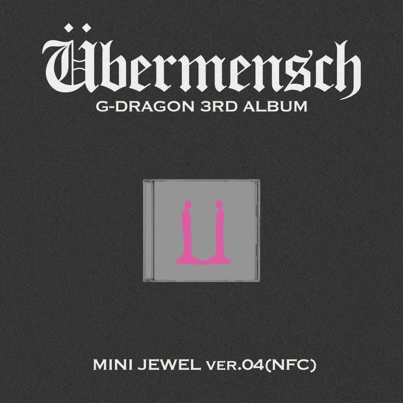 G-DRAGON - 3rd Album 'bermensch' (MINI JEWEL Version)   Apple Music POB Photocard