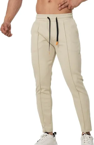 Mens Workout Cargo Sweatpants Sports Pants Mens Workout Pants Men's Elastic Waist Drawstring Jogger Hiking Streetwear