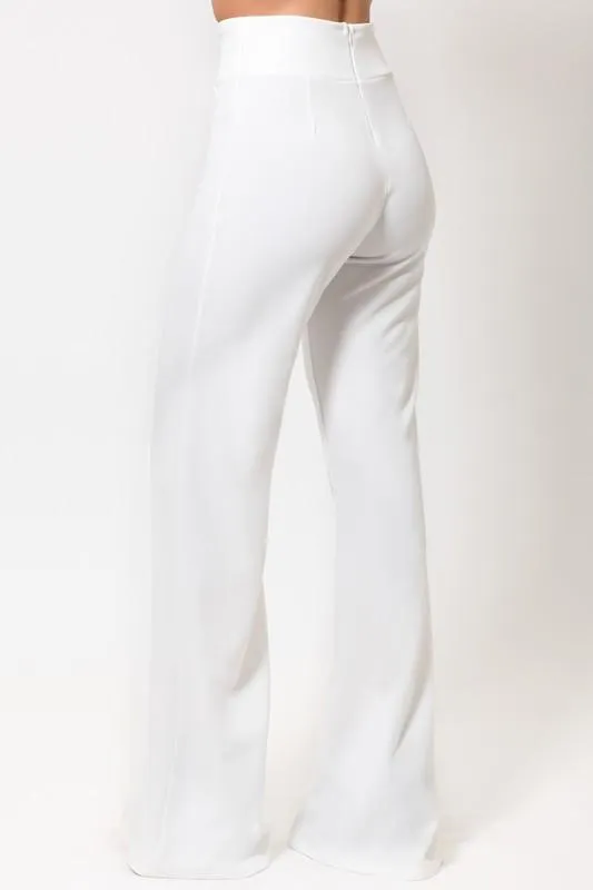 MIMI HIGH WAISTED PANT- NEW PINK