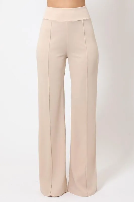 MIMI HIGH WAISTED PANT- NEW PINK