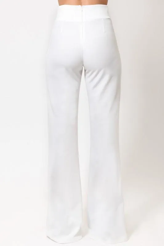 MIMI HIGH WAISTED PANT- NEW PINK