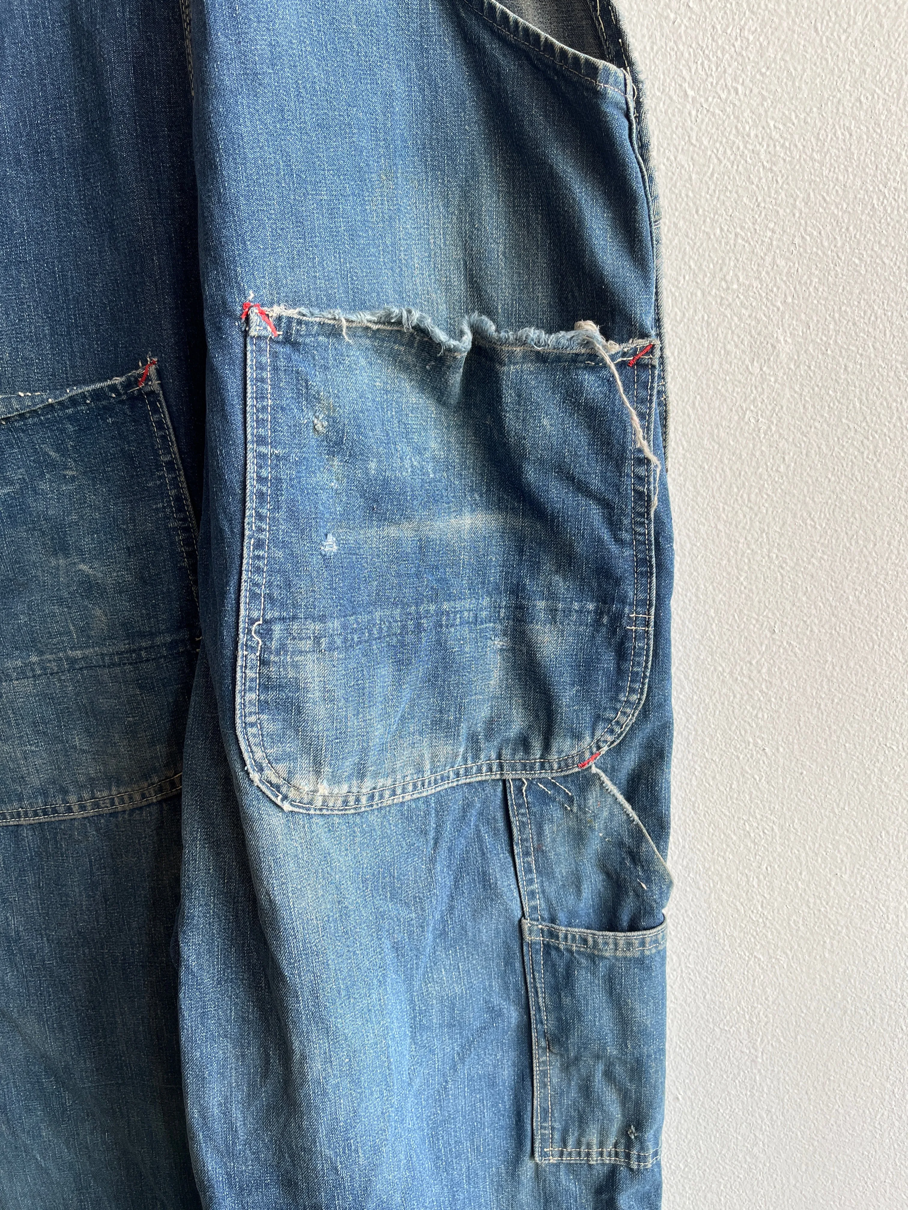 Vintage 1950s Pay Day Denim Overalls