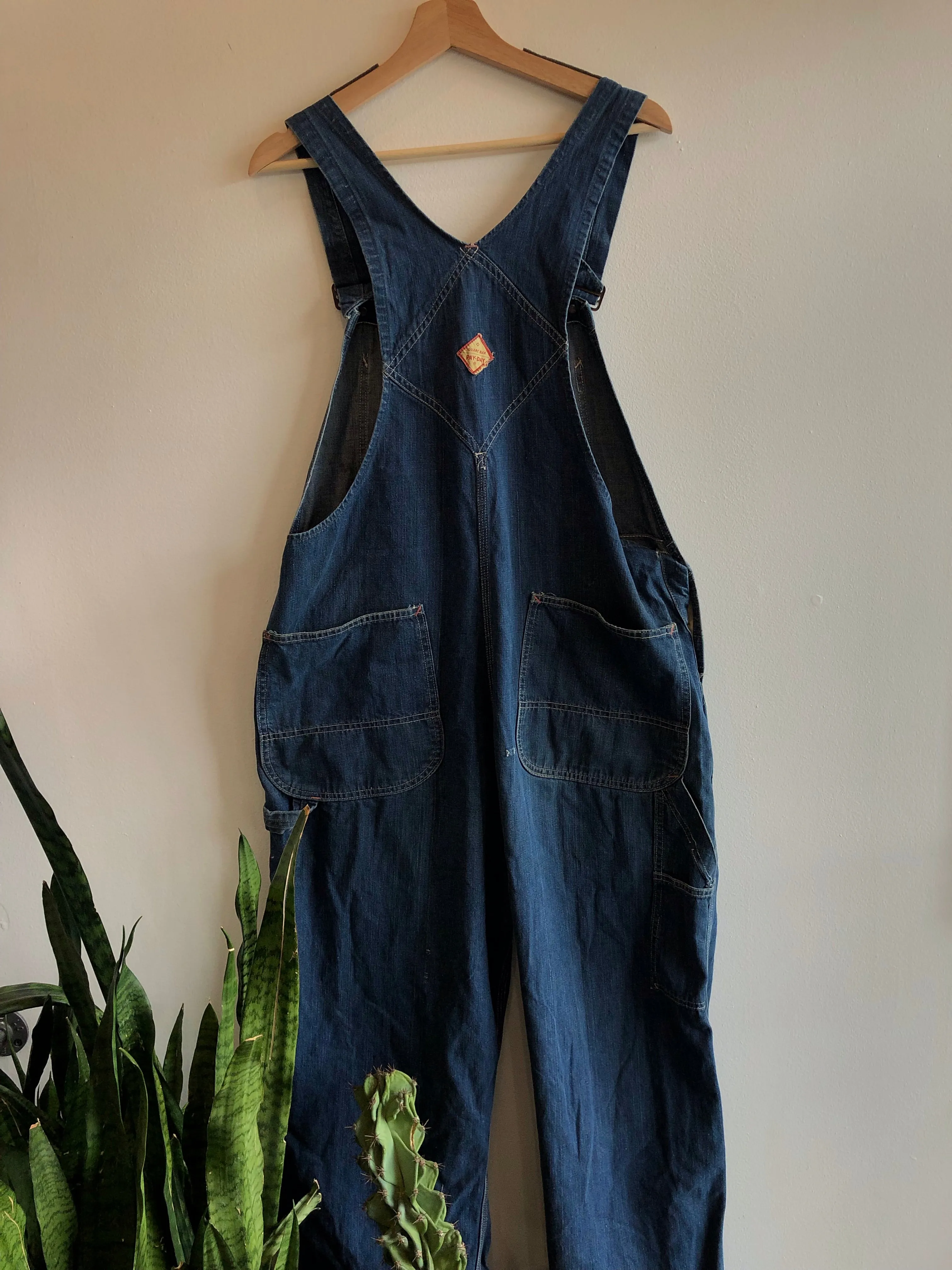 Vintage 1950s Payday Denim Overalls