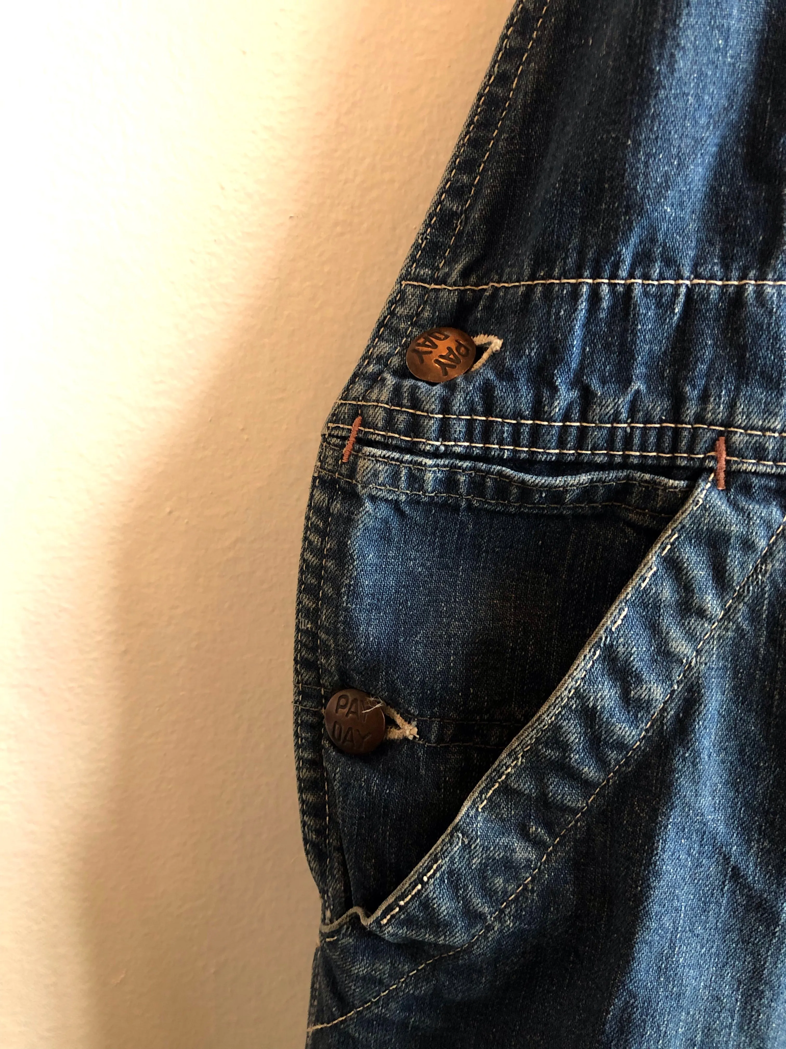 Vintage 1950s Payday Denim Overalls