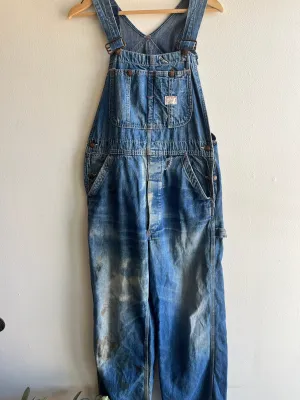 Vintage 1950s Penneys Big Mac Denim Overalls