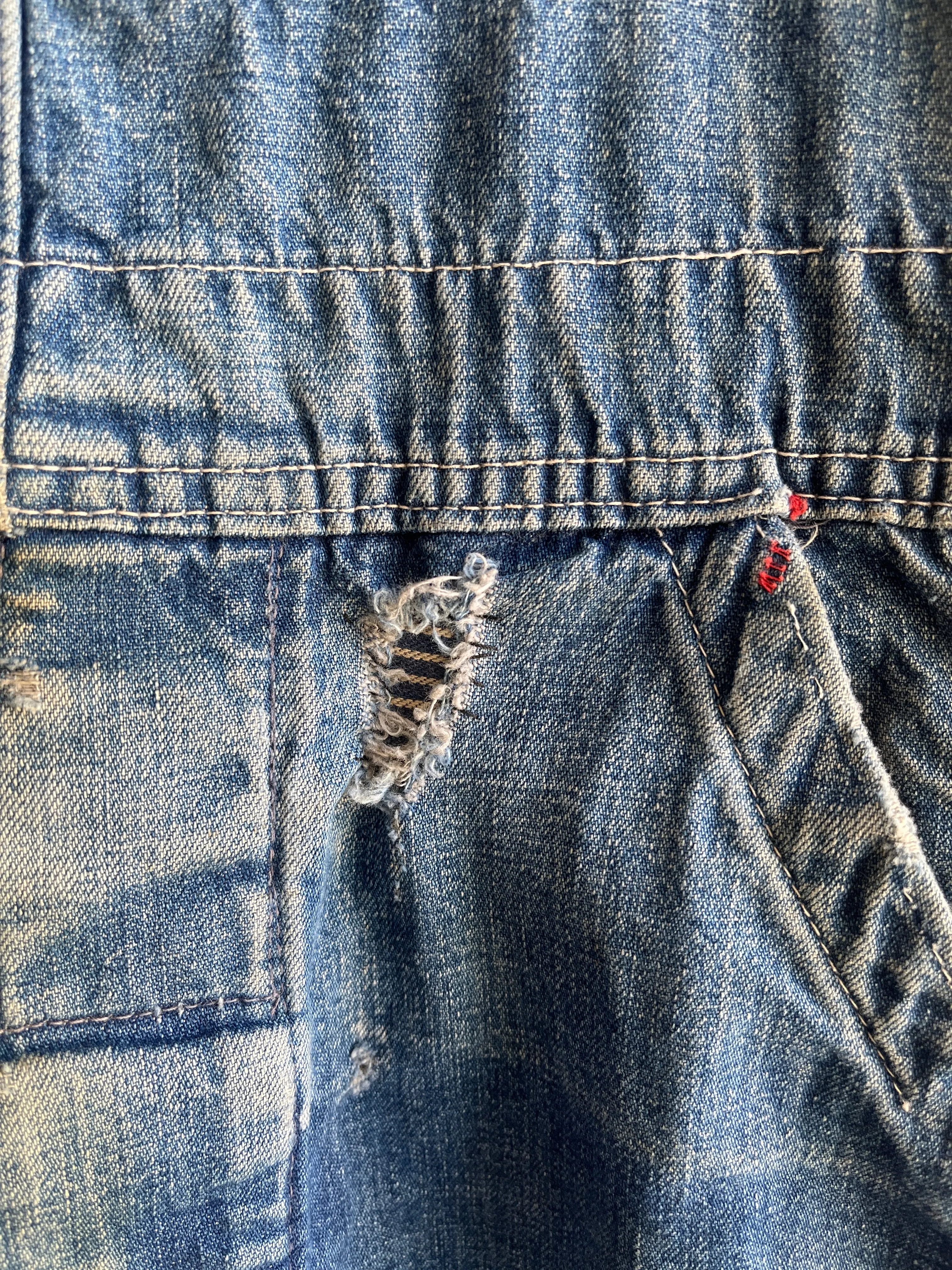 Vintage 1950s Penneys Big Mac Denim Overalls